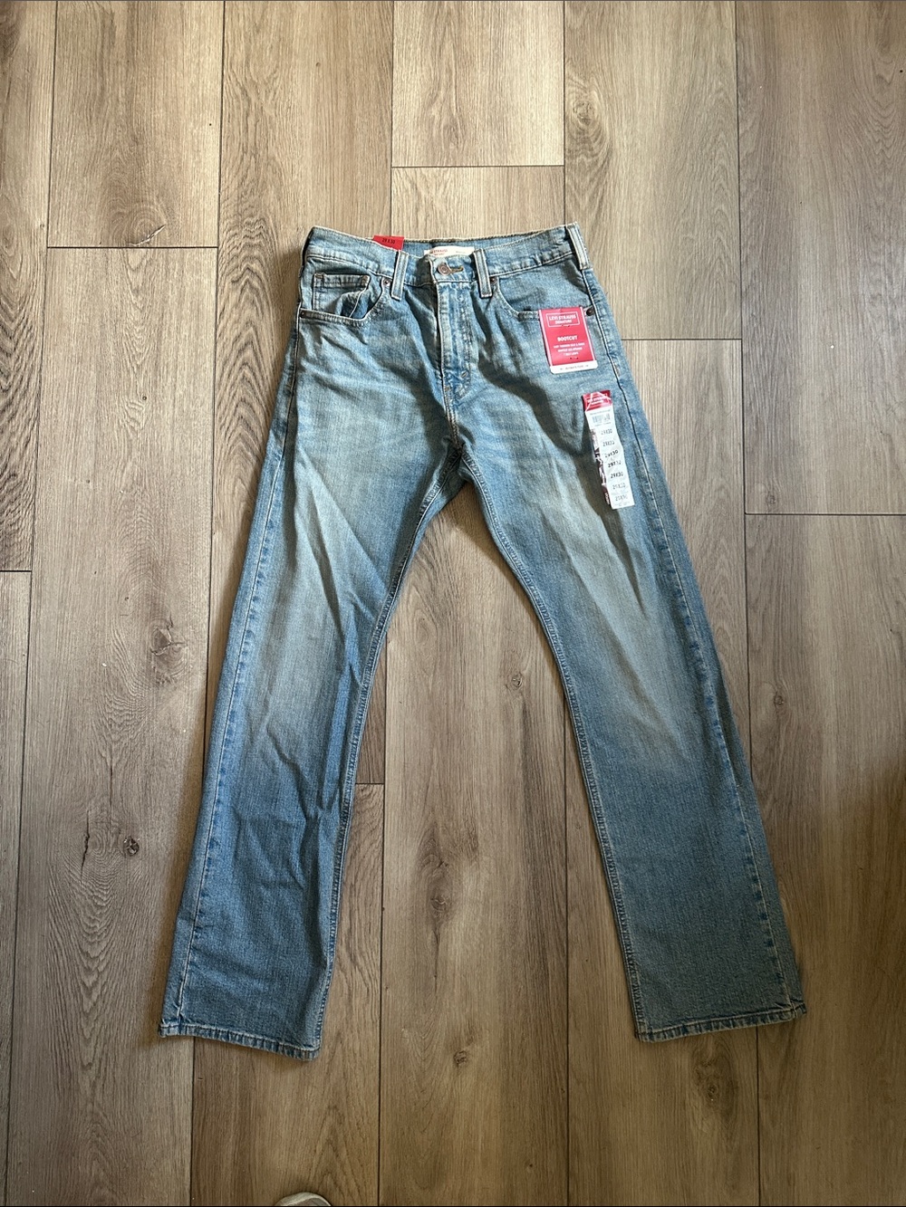 NEW Light Blue Men’s Levi Bootcut Jeans 29x30